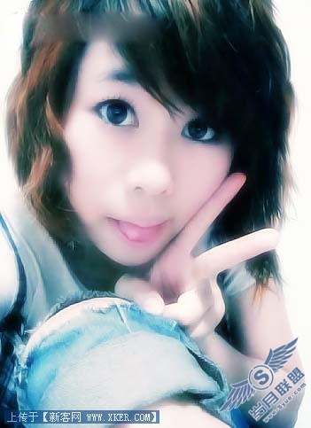 Photoshop整体处理失真人物照片