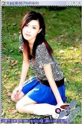 Photoshop制作Lomo风格非主流效果