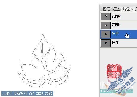 Photoshop鼠绘实例:手绘牡丹花的方法