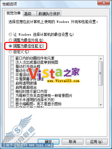 Vista 系统最常用的几条优化策略