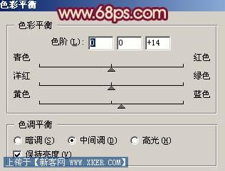 Photoshop打造暖色版暗夜精灵