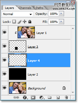 PhotoShop制作宝丽来拼贴效果幸福全家福照片