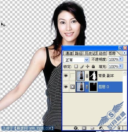 Photoshop ͨΪƯMMͼ