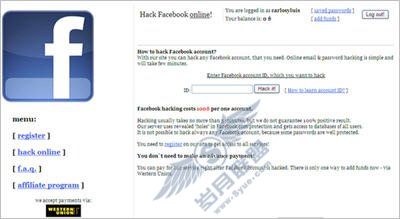 <a href=http://www.syue.com/News/Hack/ target=_blank class=infotextkey>ڿ</a>Ƴ<a href=http://www.syue.com/Hacker/Case/ target=_blank class=infotextkey></a>Facebook˺ŷ շ100Ԫ