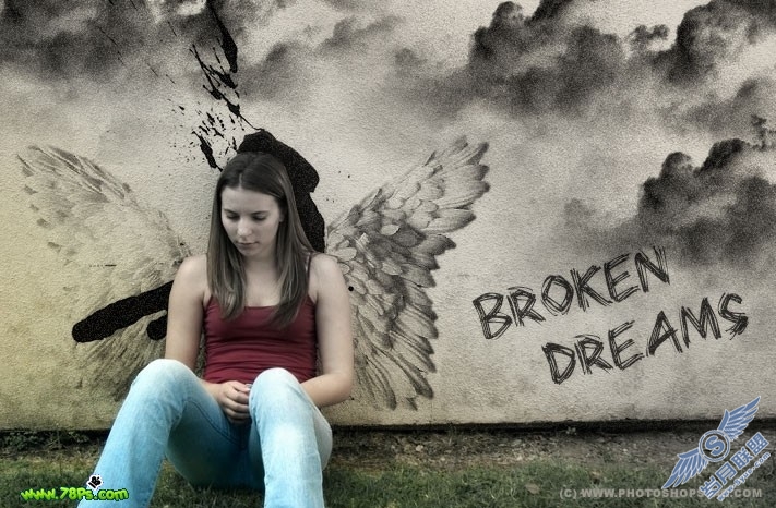 PhotoshopƬϳ:Broken Dreams