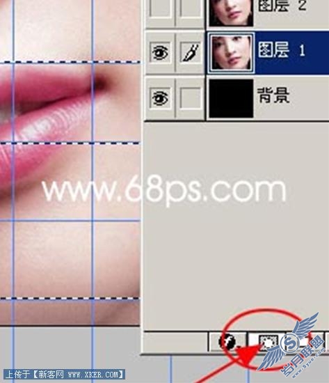 Photoshop为MM编织一张漂亮的脸