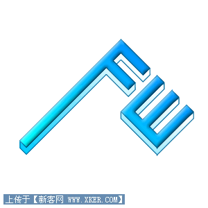立体字图标