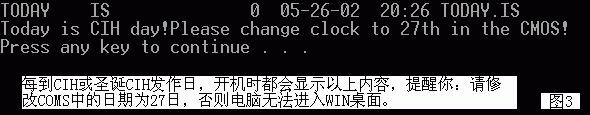 让CIH永不发作--批处理命令(二)