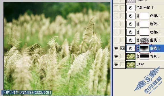 Photoshop利用风景图片制作精美签名效果