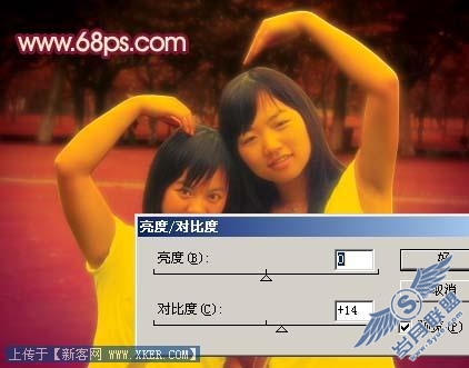 Photoshop打造暖色版暗夜精灵