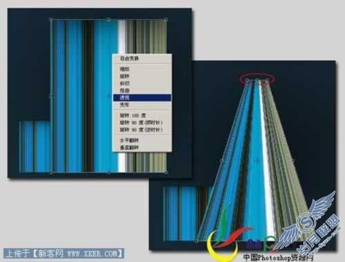 Photoshop利用单像素图形复制制作彩色立方体