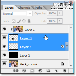 PhotoShop制作宝丽来拼贴效果幸福全家福照片