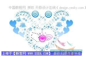 Photoshop制作精巧漂亮的闪图_天极设计在线整理转载