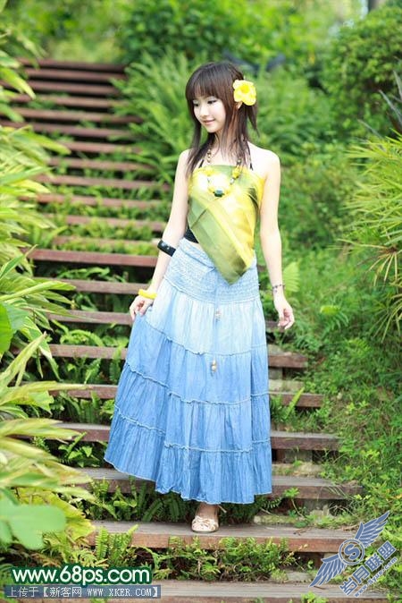 Photoshop打造一只绿色的蝴蝶精灵