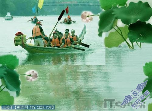 用Photoshop制作端午节贺卡