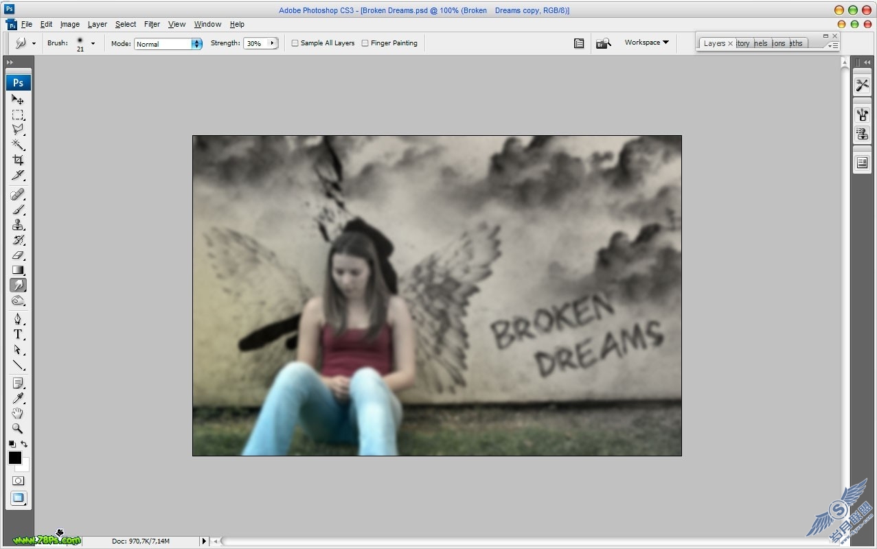 PhotoshopƬϳ:Broken Dreams