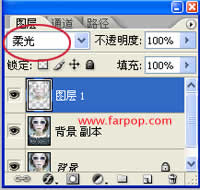 Photoshop快速制作单色非主流照片