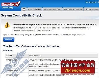 ͼΪIE8޷ʹTurbox Tax