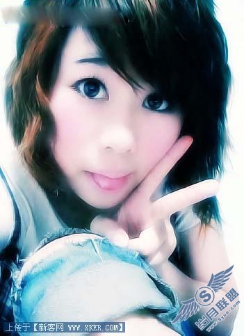 Photoshop整体处理失真人物照片