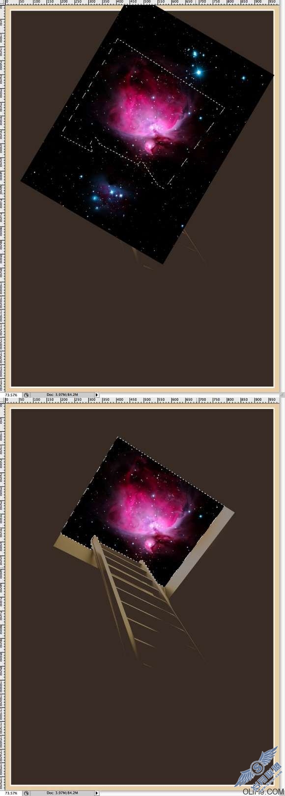Photoshop设计制作复古简约海报教程【图】_