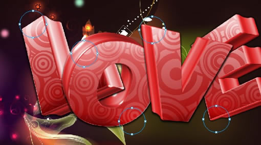 Xara3D配合Firework打造美丽3D特效字_
