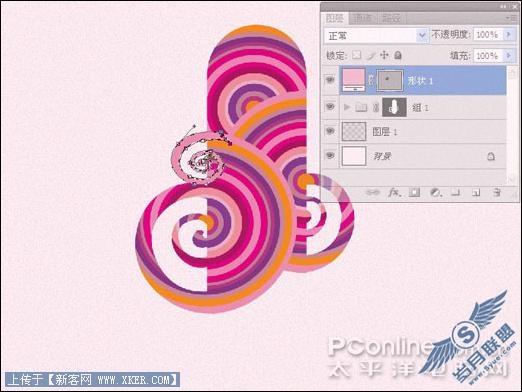 Photoshop CS4绘制时尚女性主题视觉