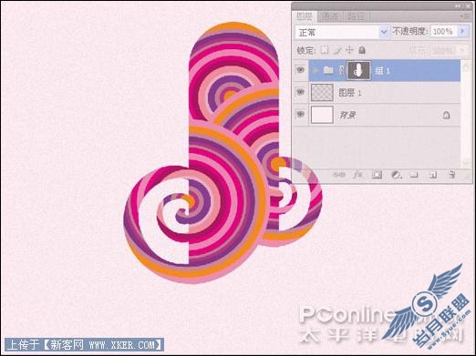 Photoshop CS4绘制时尚女性主题视觉