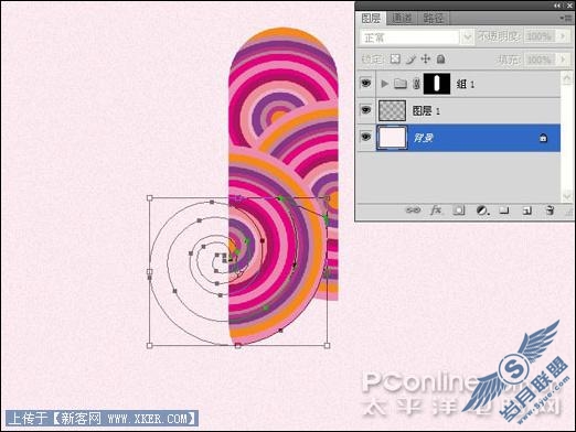 Photoshop CS4绘制时尚女性主题视觉