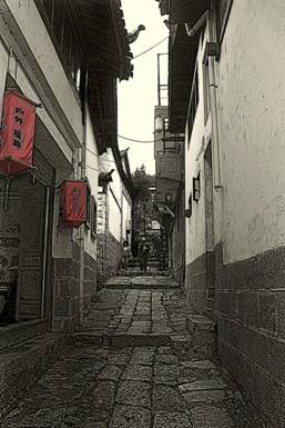 PS模糊滤镜与历史画笔处理淡彩素描特效