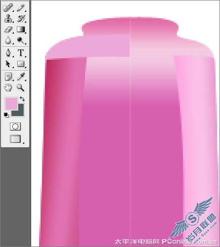 Photoshop CS3打造多彩精美的洗发水瓶