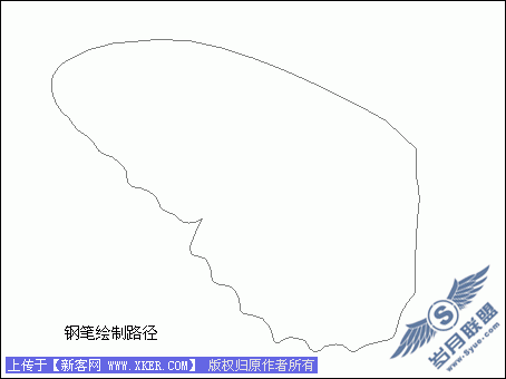 Photoshop鼠绘美丽的彩色蝴蝶