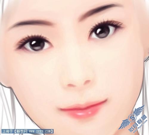 有女如莲 Photoshop手绘古典美女