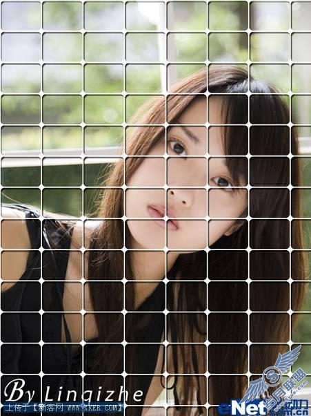 用Photoshop轻松制作窗格效果