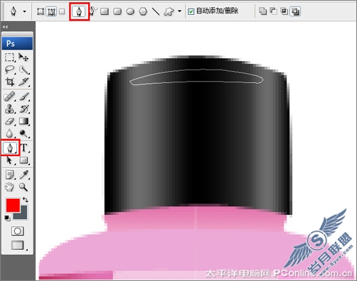 Photoshop CS3打造多彩精美的洗发水瓶