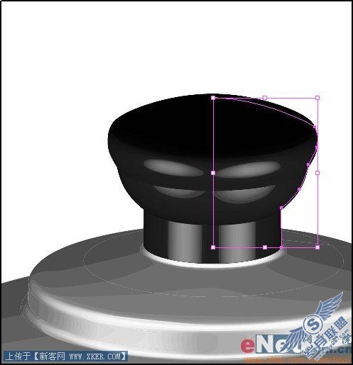用Illustrator打造矢量铝制的水壶
