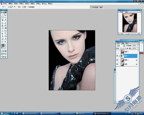 Photoshop制作的后光影创意感想