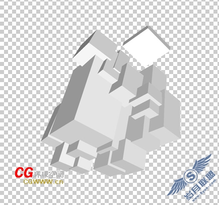 3D变换滤镜制作超炫的立体水晶效果_www.