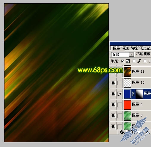 Photoshop滤镜打造一张漂亮的高光背景