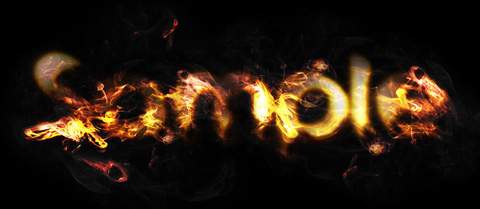 Design a Golden Flame Text Effect in Photoshop