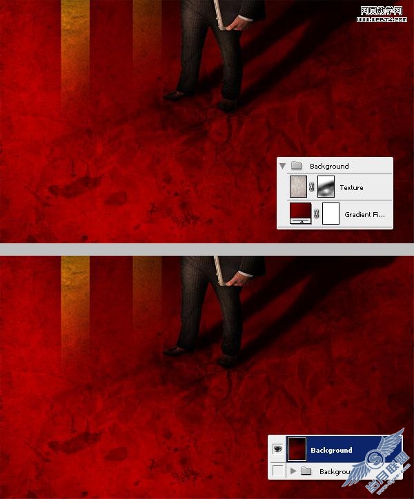Photoshop合成教程：建构主义职场海报