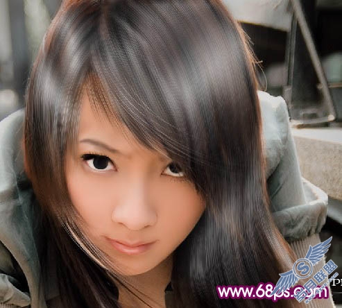 PhotoShop合成另类的黑光精灵