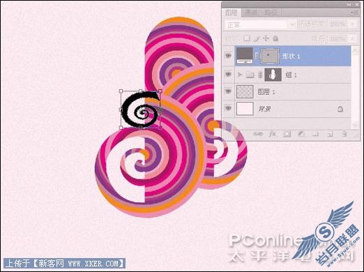 Photoshop CS4绘制时尚女性主题视觉