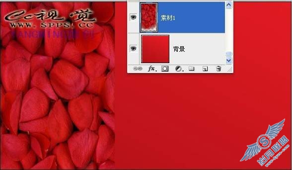PhotoShop教程：合成喜庆的结婚请柬