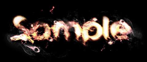 Design a Golden Flame Text Effect in Photoshop