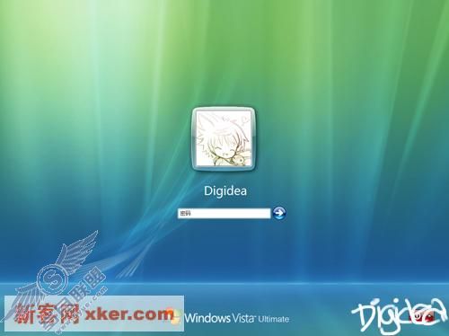 新版 Vista 登录画面 DIY!