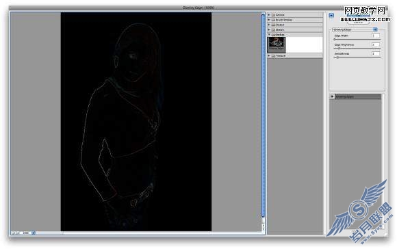 Photoshop教程:美女照片添加时尚炫舞光线特效