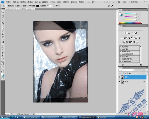 Photoshop制作的后光影创意感想