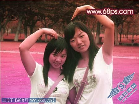 Photoshop打造暖色版暗夜精灵