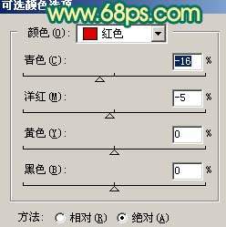 Photoshop调色：人物质感橙红色肤色