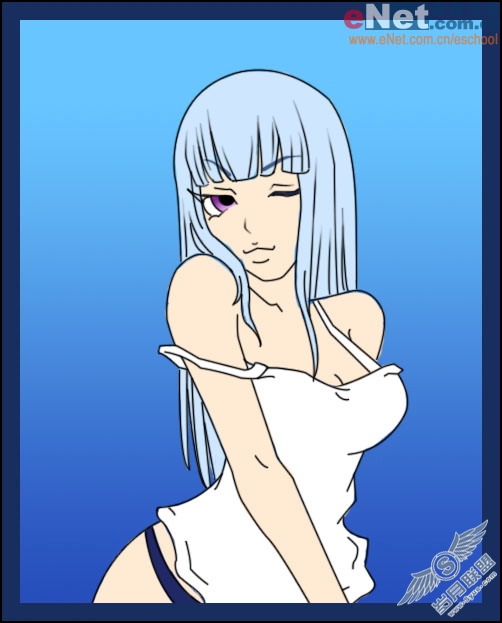 Photoshop打造前卫美女